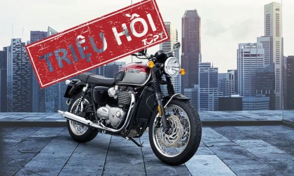 Thế giới 2 bánh: Triệu hồi Triumph Bonneville T120 do lỗi hệ thống phanh